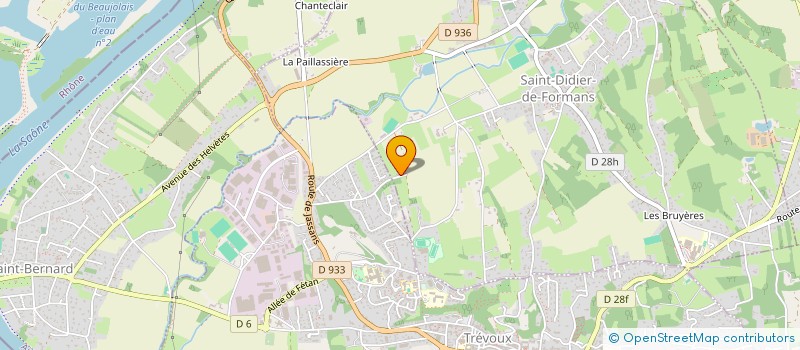 localisation de l'entreprise MONSIEUR JOACHIM GUTIERREZ  SAINT-DIDIER-DE-FORMANS