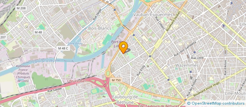 localisation de l'entreprise MONSIEUR JOACHIM HAMADI à LILLE