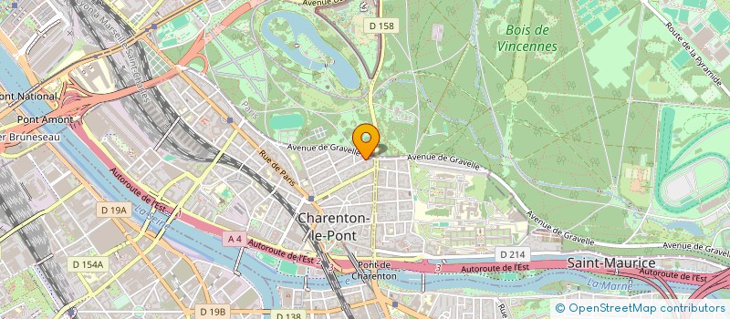 localisation de l'entreprise MONSIEUR JOACHIM JASMIN  CHARENTON-LE-PONT