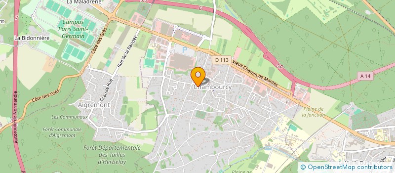 localisation de l'entreprise MONSIEUR JOACHIM-JOSE COITO  CHAMBOURCY