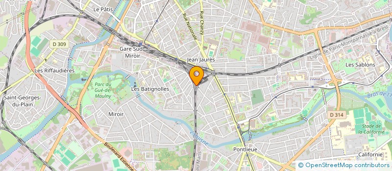 localisation de l'entreprise MONSIEUR JOACHIM LAMBOURG  LE MANS