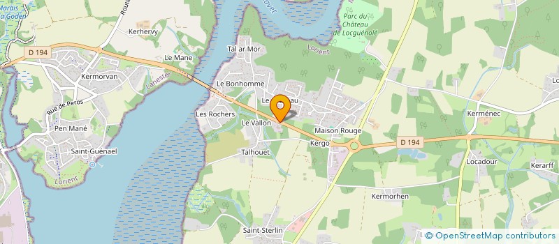 localisation de l'entreprise MONSIEUR JOACHIM LE PLAINE à KERVIGNAC