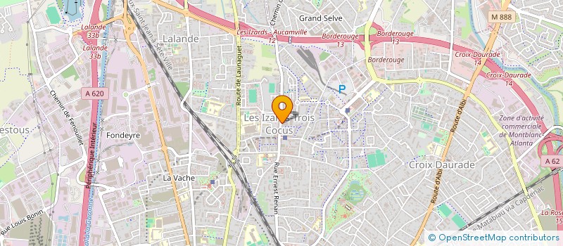 localisation de l'entreprise MONSIEUR JOACHIM LEBASTARD  TOULOUSE