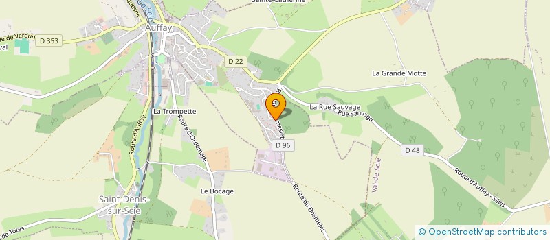 localisation de l'entreprise MONSIEUR JOACHIM LEROUX  VAL-DE-SCIE