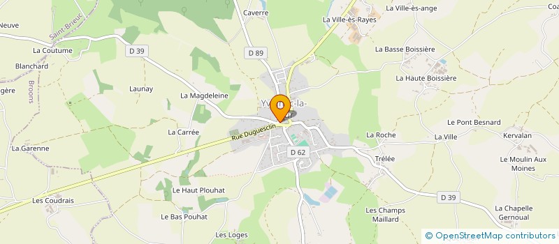 localisation de l'entreprise MONSIEUR JOACHIM LEVAVASSEUR  YVIGNAC-LA-TOUR