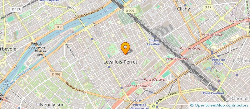 localisation de l'entreprise MONSIEUR JOACHIM LUBET à LEVALLOIS-PERRET