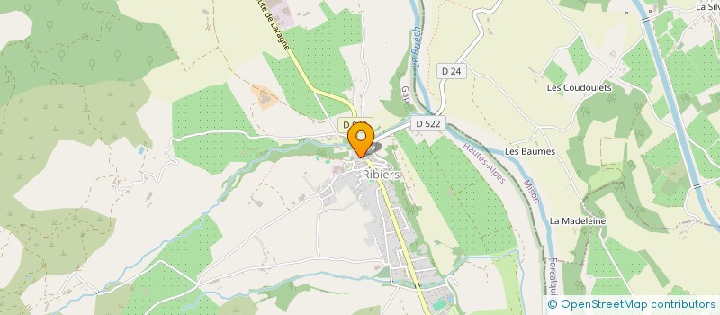 localisation de l'entreprise MONSIEUR JOACHIM MAHE  VAL BUECH-MEOUGE