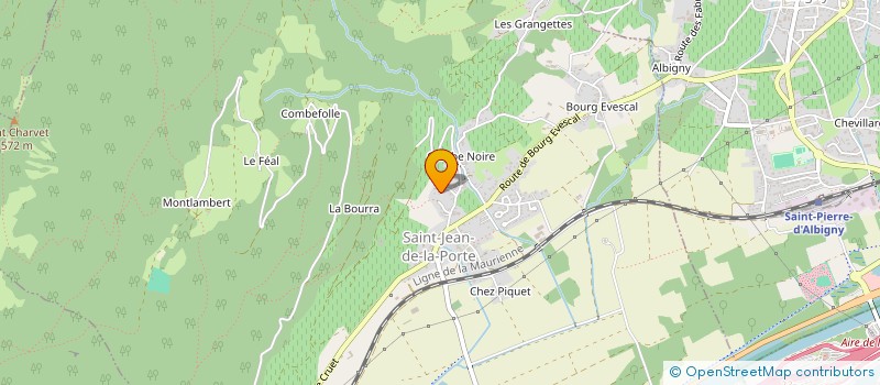 localisation de l'entreprise MONSIEUR JOACHIM MEINIER  SAINT-JEAN-DE-LA-PORTE