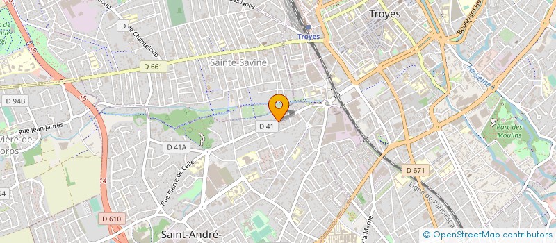 localisation de l'entreprise MONSIEUR JOACHIM MODESTO à SAINT-ANDRE-LES-VERGERS