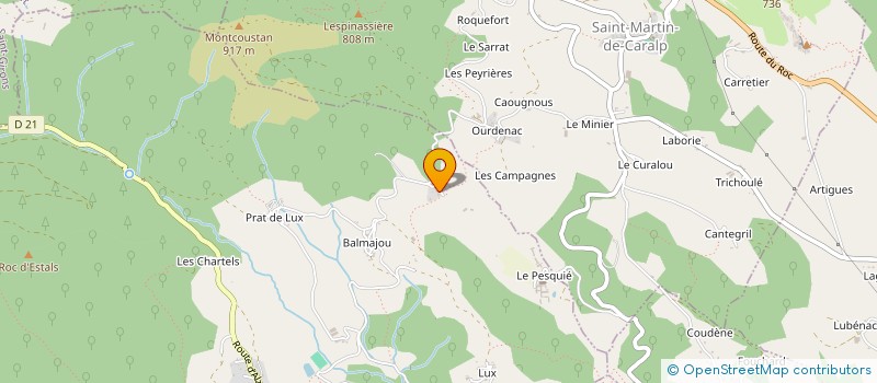 localisation de l'entreprise MONSIEUR JOACHIM MONTANE TOMAS à SERRES-SUR-ARGET