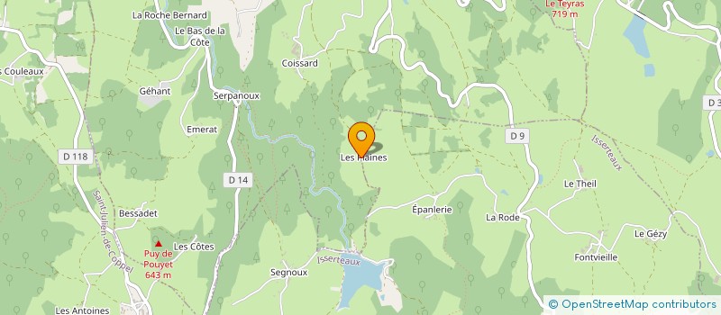 localisation de l'entreprise MONSIEUR JOACHIM PISTER  VIC-LE-COMTE