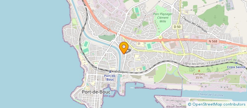 localisation de l'entreprise MONSIEUR JOACHIM PRESTIA  PORT-DE-BOUC