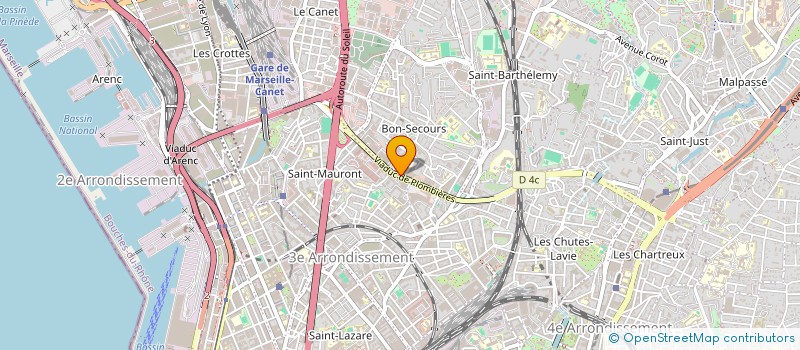 localisation de l'entreprise MONSIEUR JOACHIM SANTIAGO à MARSEILLE