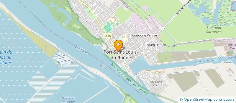 localisation de l'entreprise MONSIEUR JOACHIM SANTIAGO à PORT-SAINT-LOUIS-DU-RHONE