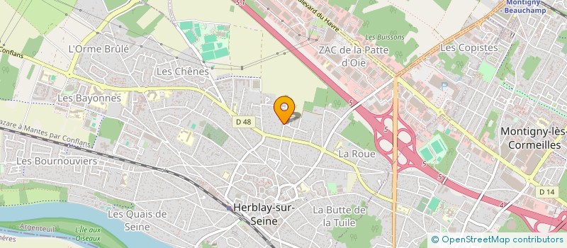localisation de l'entreprise MONSIEUR JOACHIM SCIVA à HERBLAY-SUR-SEINE