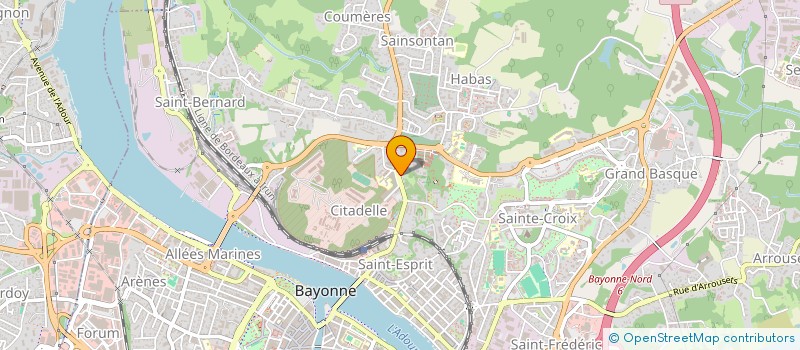 localisation de l'entreprise MONSIEUR JOACHIM TRAUCHESSEC à BAYONNE