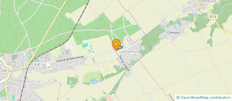 localisation de l'entreprise MONSIEUR JOACHIM VIARD  BLANCS-COTEAUX