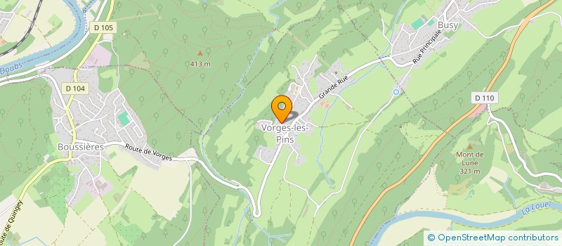 localisation de l'entreprise MONSIEUR JOACHIM VOGT  VORGES-LES-PINS