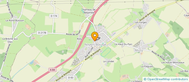 localisation de l'entreprise MONSIEUR JOACKIM LECLAIR  VAL D'ARRY