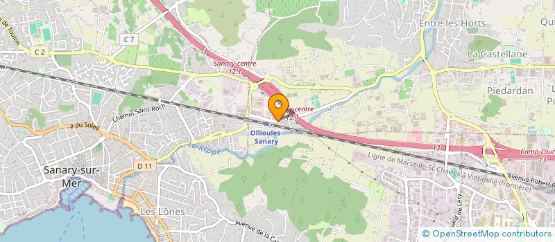 localisation de l'entreprise MONSIEUR JOACKIM SCHOLL DIT SCHROLL  OLLIOULES