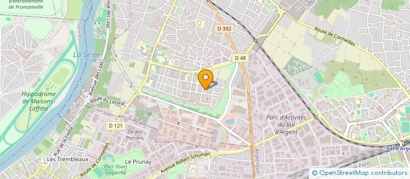 localisation de l'entreprise MONSIEUR JOAD-JOSEPH CHELHOT  CORMEILLES-EN-PARISIS