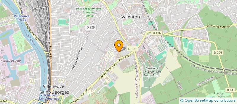 localisation de l'entreprise MONSIEUR JOAHNOPH TSOUMOU-MBELE  VILLENEUVE-SAINT-GEORGES