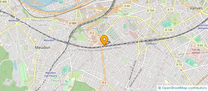 localisation de l'entreprise MONSIEUR JOAKIM CANGUIO à CLAMART