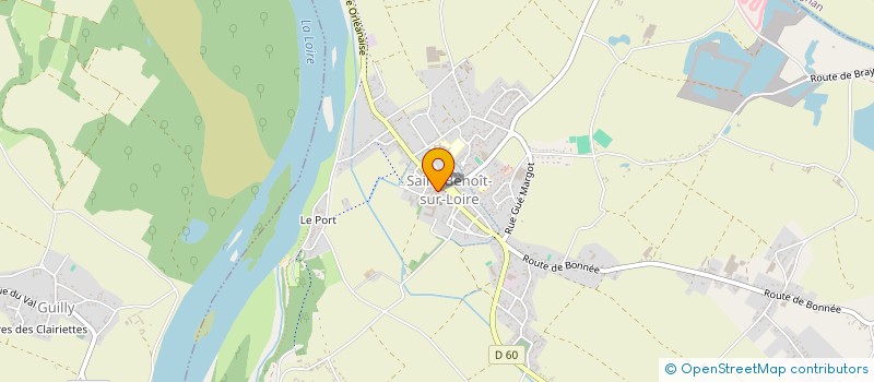 localisation de l'entreprise MONSIEUR JOAKIM FROMENTIN à SAINT-BENOIT-SUR-LOIRE