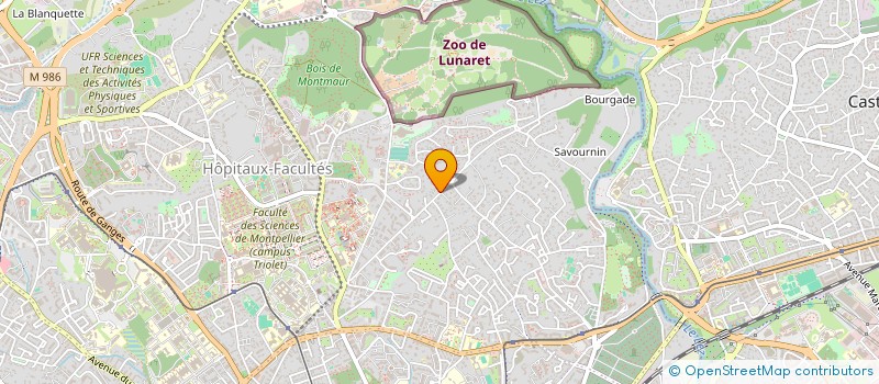 localisation de l'entreprise MONSIEUR JOAKIM GIRIER DUFOURNIER à MONTPELLIER