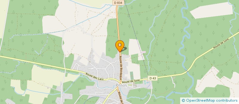 localisation de l'entreprise MONSIEUR JOAKIM GRAIOUI  SAUGNAC-ET-MURET