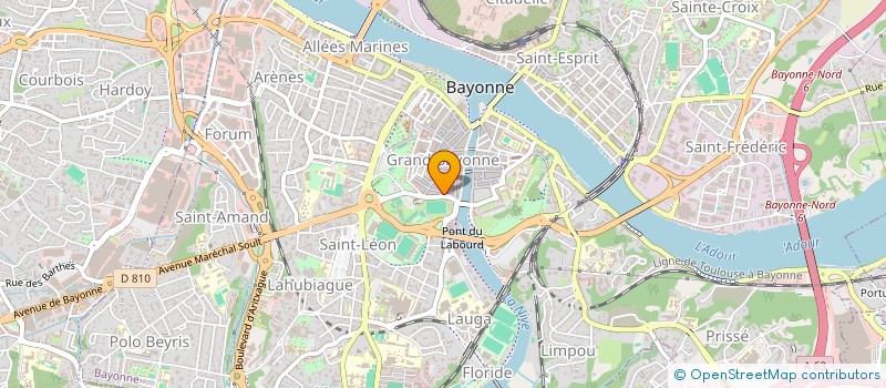 localisation de l'entreprise MONSIEUR JOAN AMORENA  BAYONNE