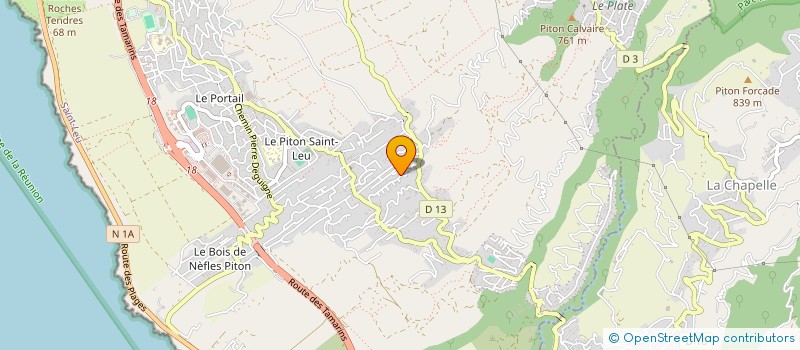 localisation de l'entreprise MONSIEUR JOAN ANTER  SAINT-LEU