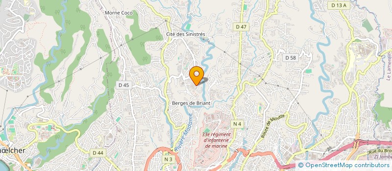 localisation de l'entreprise MONSIEUR JOAN ARON  FORT-DE-FRANCE