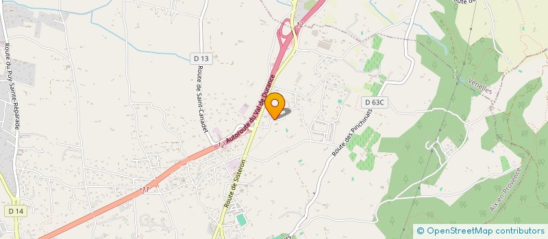 localisation de l'entreprise MONSIEUR JOAN ATHUIL  LE THOLONET