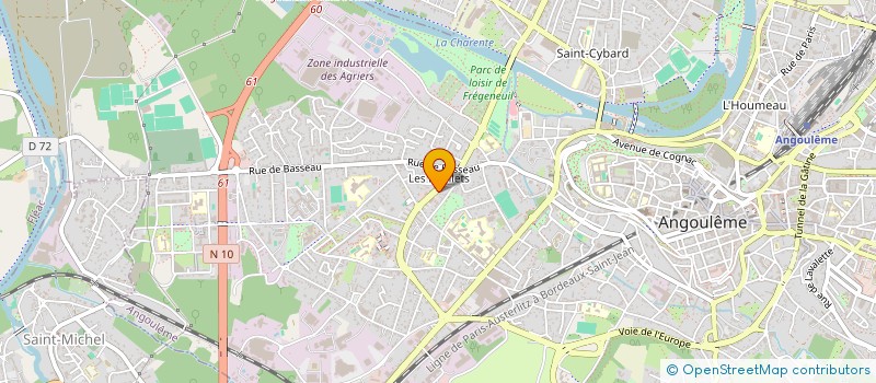 localisation de l'entreprise MONSIEUR JOAN BERNAUD à ANGOULEME