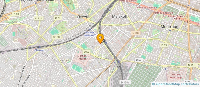 localisation de l'entreprise MONSIEUR JOAN BETANCUR  MALAKOFF