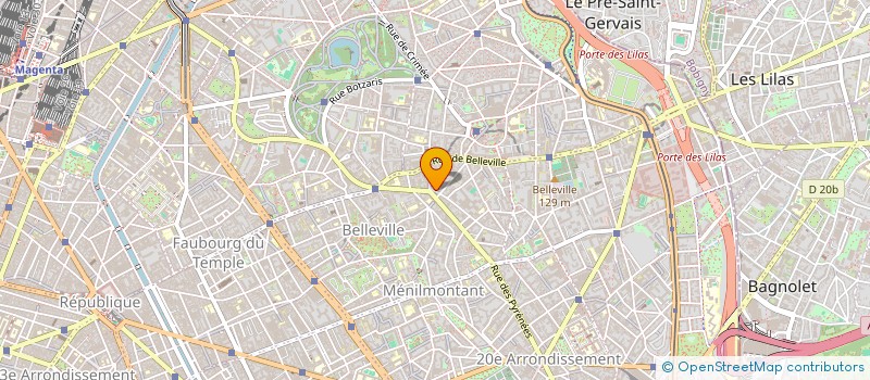 localisation de l'entreprise MONSIEUR JOAN CABE  PARIS