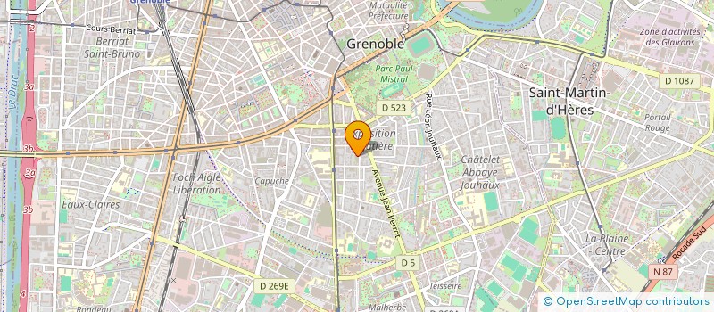 localisation de l'entreprise MONSIEUR JOAN CARDENAS I PALENZUELA  GRENOBLE