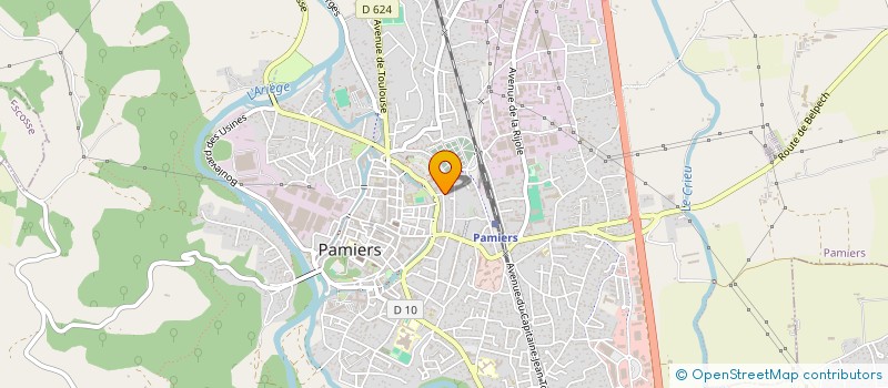 localisation de l'entreprise MONSIEUR JOAN CLARET à PAMIERS