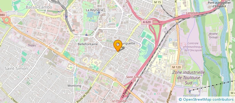 localisation de l'entreprise MONSIEUR JOAN DARLES  TOULOUSE