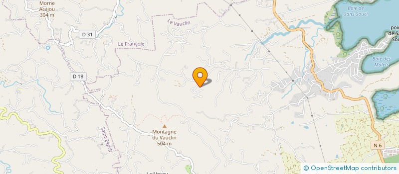 localisation de l'entreprise MONSIEUR JOAN DEVAL  LE VAUCLIN