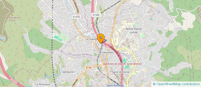 localisation de l'entreprise MONSIEUR JOAN DUQUE à MARSEILLE