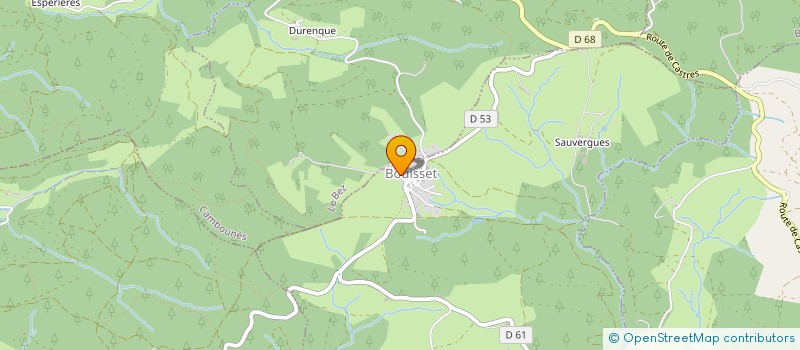 localisation de l'entreprise MONSIEUR JOAN DURAND à LAMONTELARIE