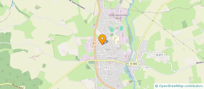 localisation de l'entreprise MONSIEUR JOAN FERREIRA  VIBRAYE