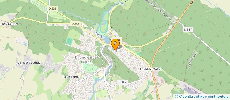 localisation de l'entreprise MONSIEUR JOAN GAMBIER à BAGNOLES-DE-L'ORNE-NORMANDIE