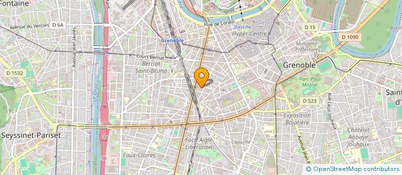 localisation de l'entreprise MONSIEUR JOAN GAMMINO-PONCET  GRENOBLE