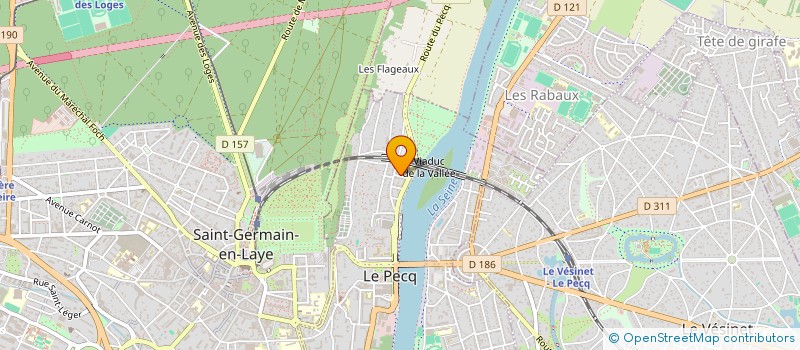 localisation de l'entreprise MONSIEUR JOAN GIRABENT BUXES  LE PECQ