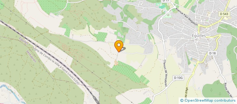 localisation de l'entreprise MONSIEUR JOAN GOY  EGUILLES