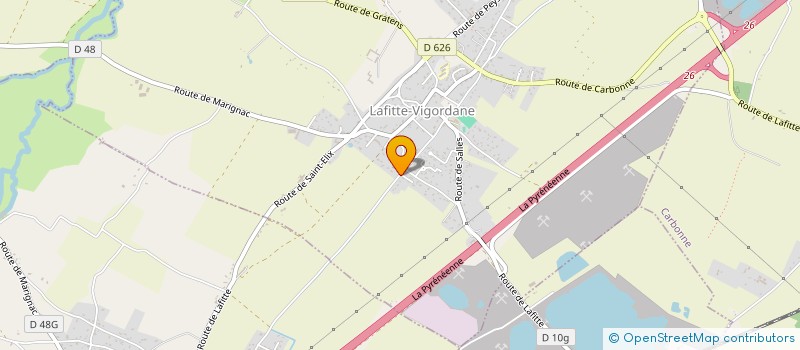 localisation de l'entreprise MONSIEUR JOAN GRONDIN à LAFITTE-VIGORDANE