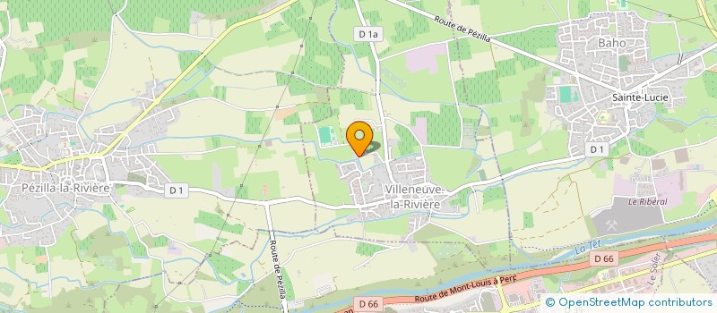 localisation de l'entreprise MONSIEUR JOAN LAMARE à VILLENEUVE-LA-RIVIERE